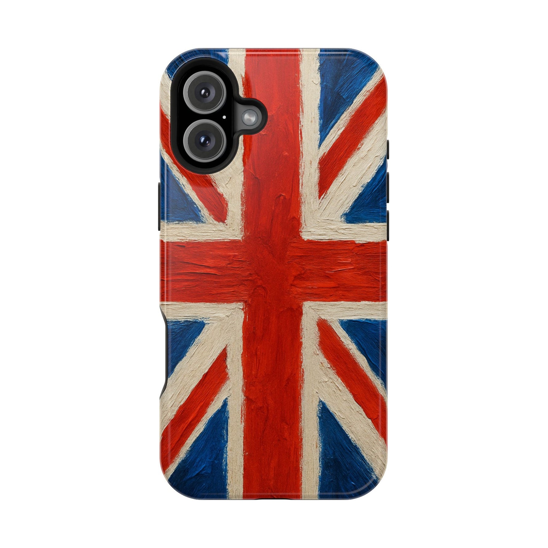 MagSafe Tough iPhone Case — UK Flag Magnetic Impact-Resistant Design  Shamo's iPhone 16 Plus / Glossy