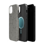 Cracked Concrete Texture iPhone Case with MagSafe compatibility  Shamo's