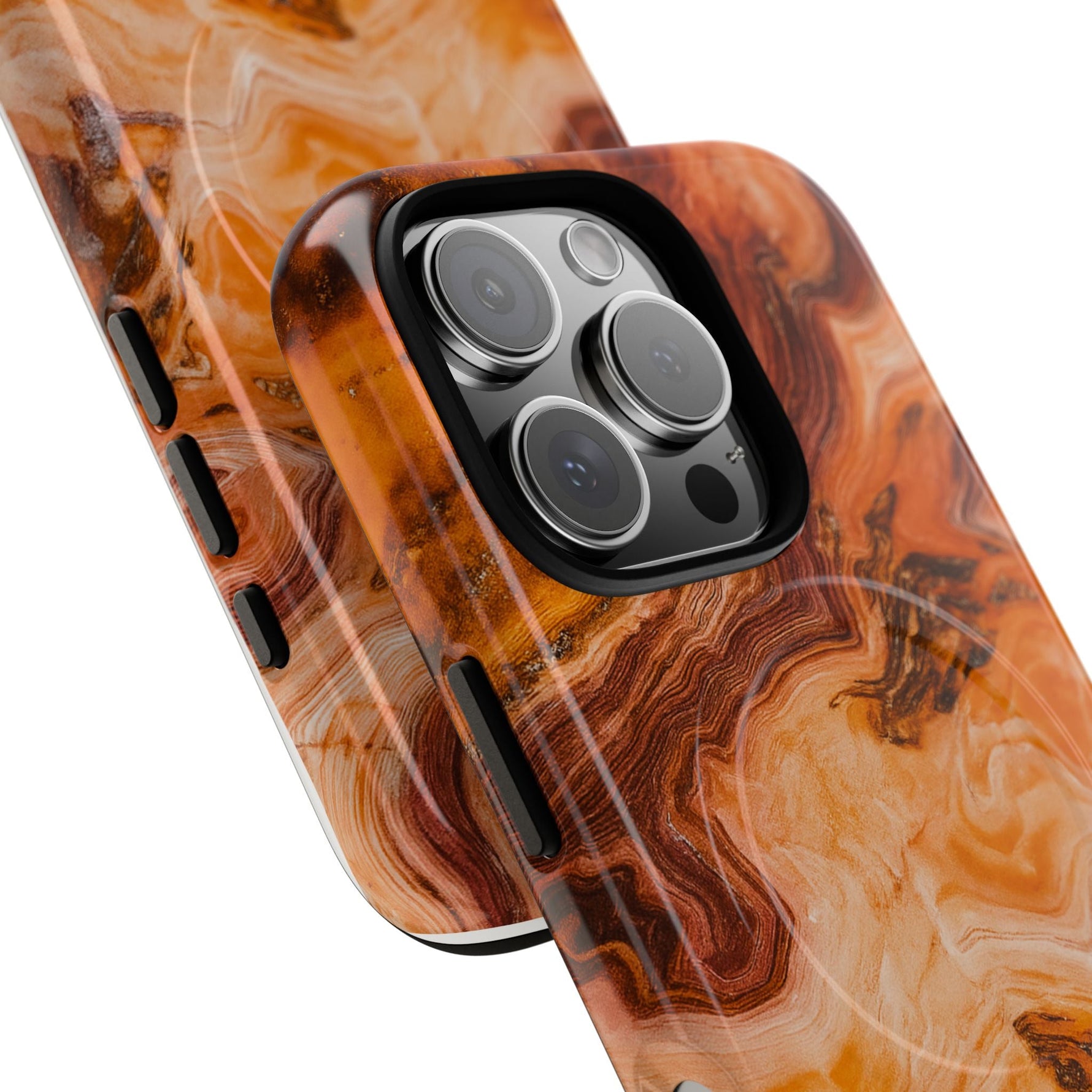 Amber Agate Marble iPhone Case — compatible with MagSafe  Shamo's