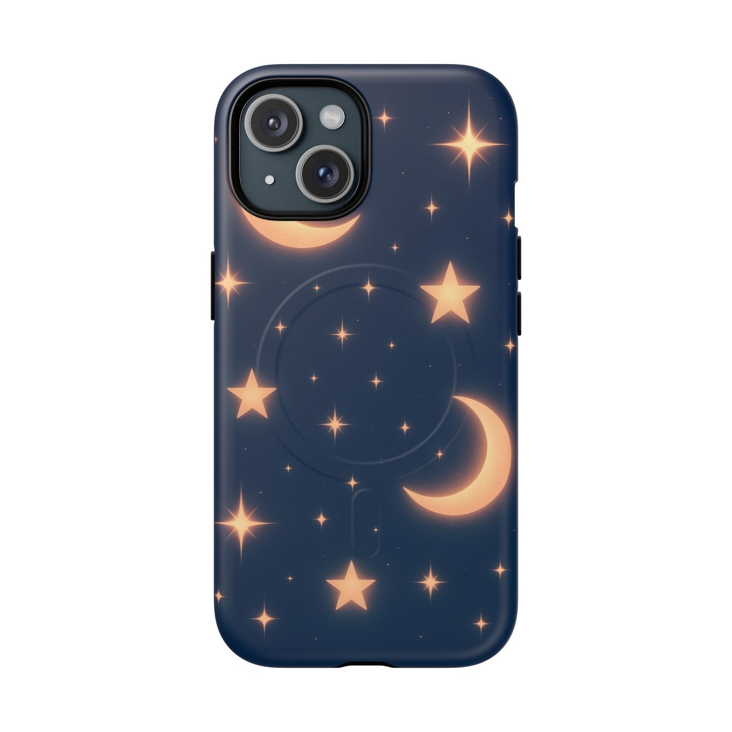 Moon Glow Magic Case for iPhone - Star and Moon Design | MagSafe
