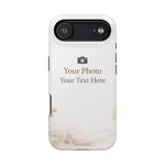 Personalizable Impact-Resistant Phone Case — Add Photo & Text