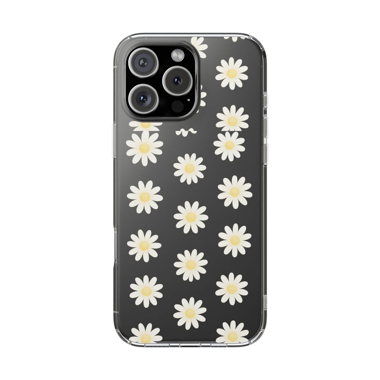Daisy Floral Clear iPhone Case - Shamo's
