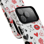 Love Doodle Tough iPhone Case (MagSafe compatible)  Shamo's