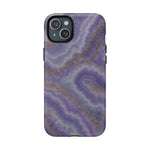 Purple Agate Marble iPhone Case with MagSafe - Shamo's