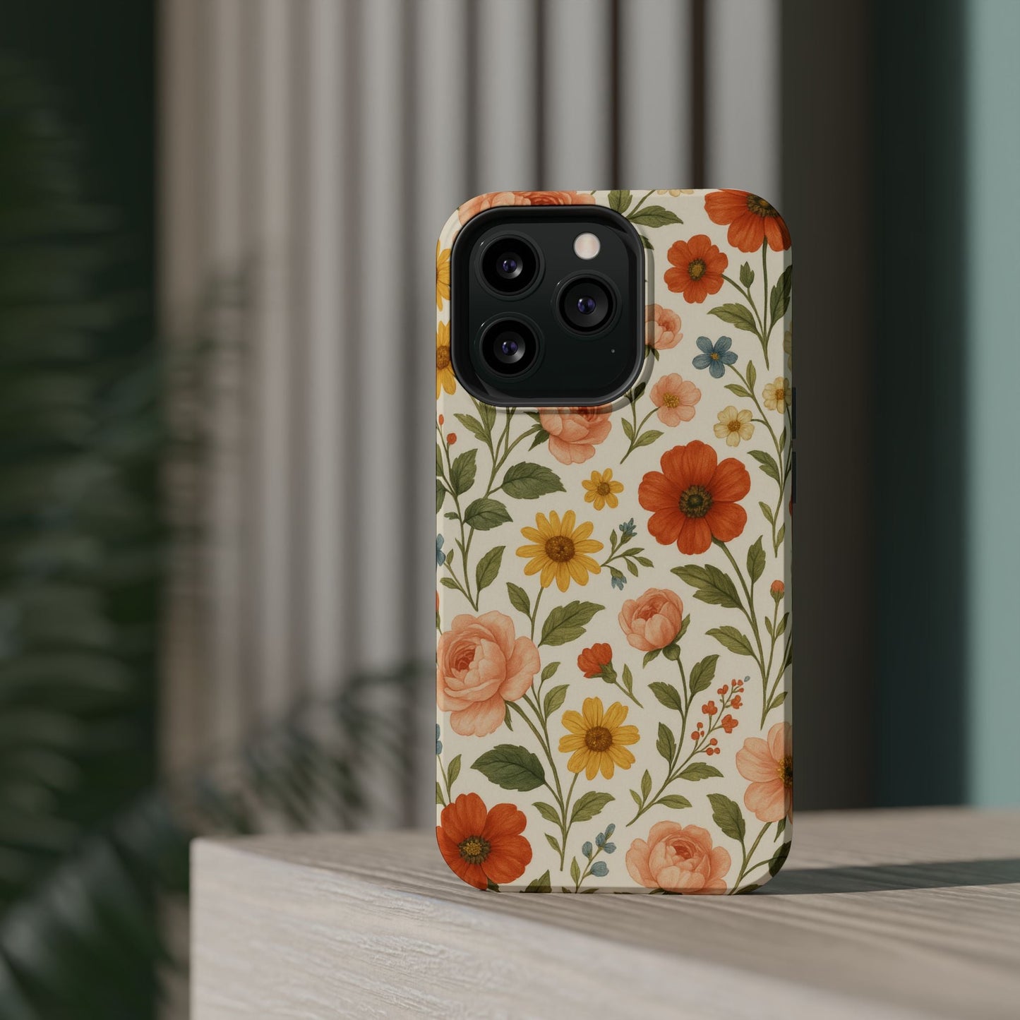 Floral Vintage Garden iPhone Case — with MagSafe  Shamo's