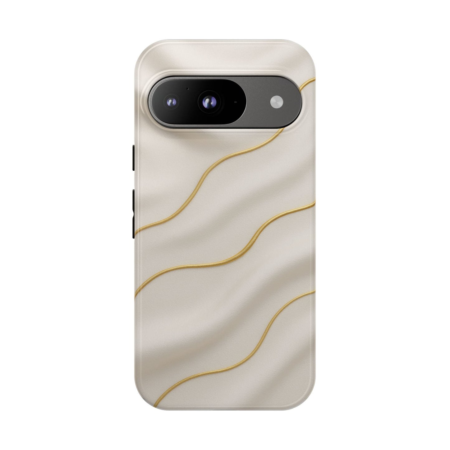 Elegant Gold Wave Tough iPhone Case