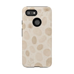 Neutral Pebble Pattern Tough iPhone Case  Shamo's