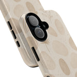 Neutral Pebble Pattern Tough iPhone Case  Shamo's
