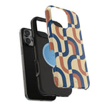 Mod Ribbon – Retro Geometric MagSafe Phone Case
