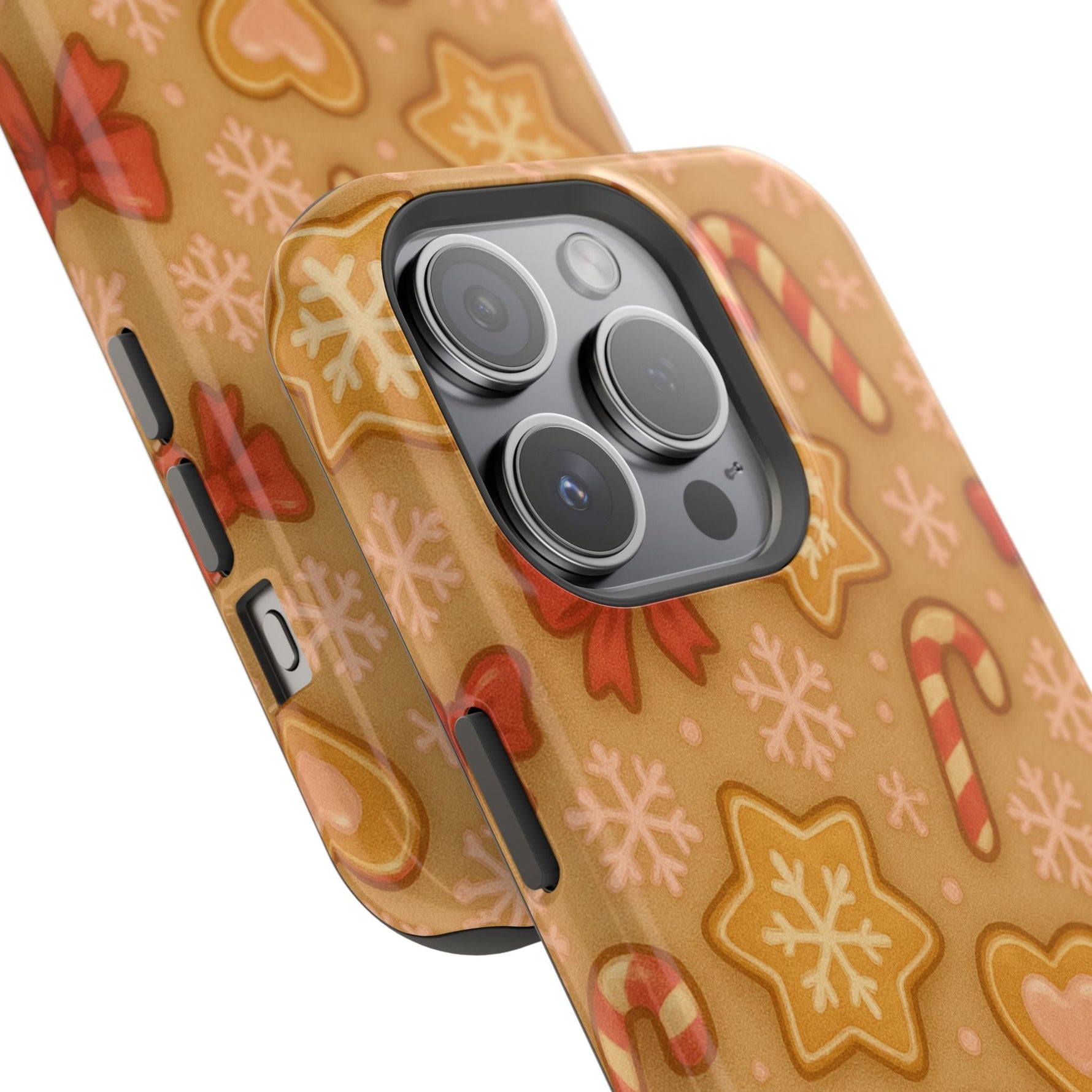 Candy Cane & Gingerbread Holiday iPhone Case — Impact-Resistant  Shamo's