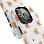 Strawberry Teddy iPhone Case with MagSafe