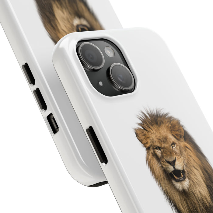 Tough Phone Cases with Lion roaring