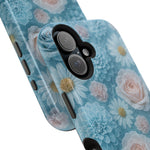Frozen Floral Rose & Daisy Impact iPhone Case | MagSafe compatible  Shamo's