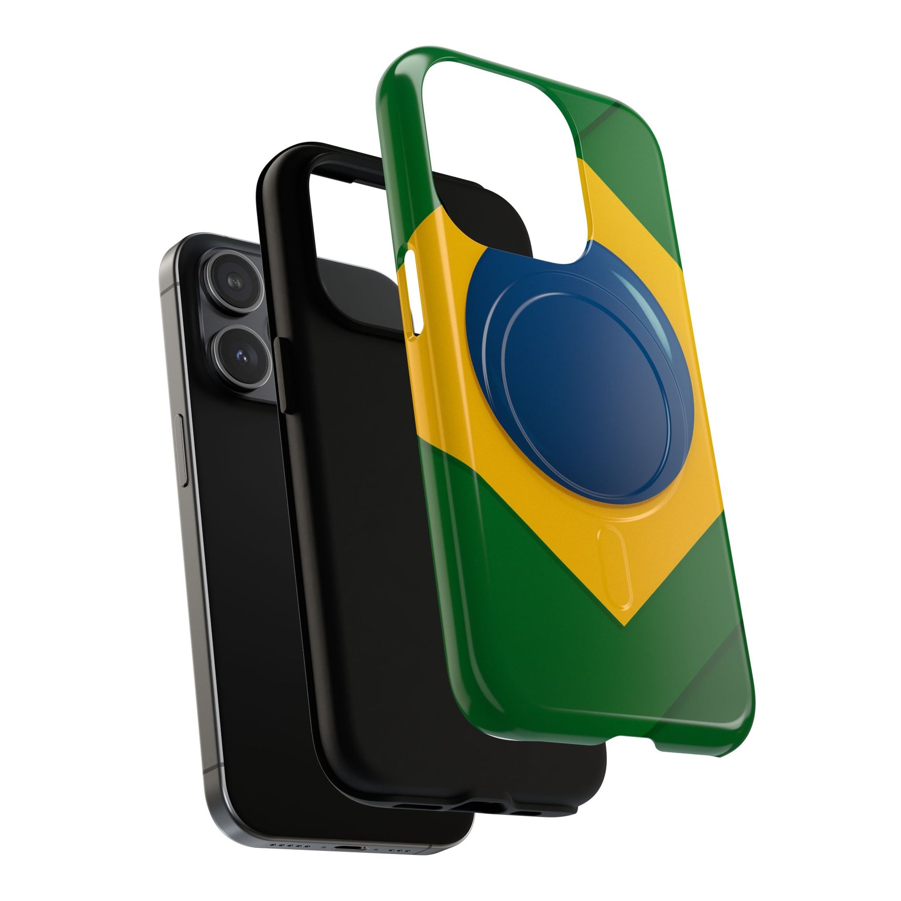 Brazil Flag iPhone Case | MagSafe - Shamo's