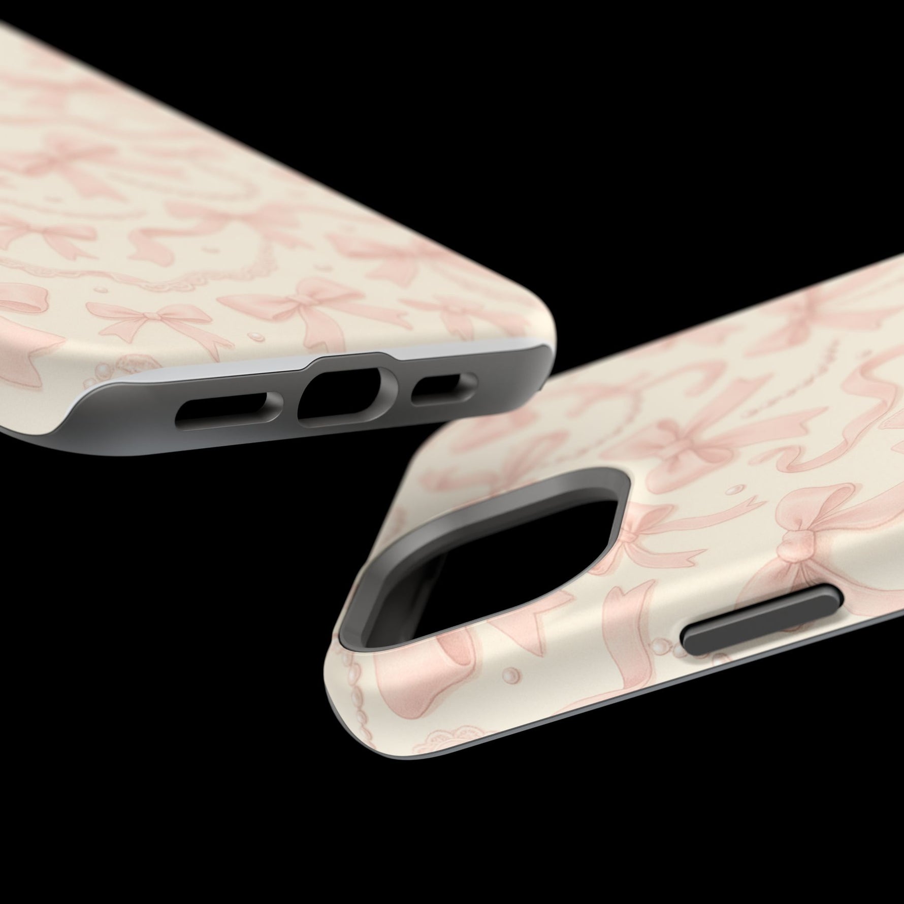 Coquette Bows Pattern iPhone Case | MagSafe - Shamo's