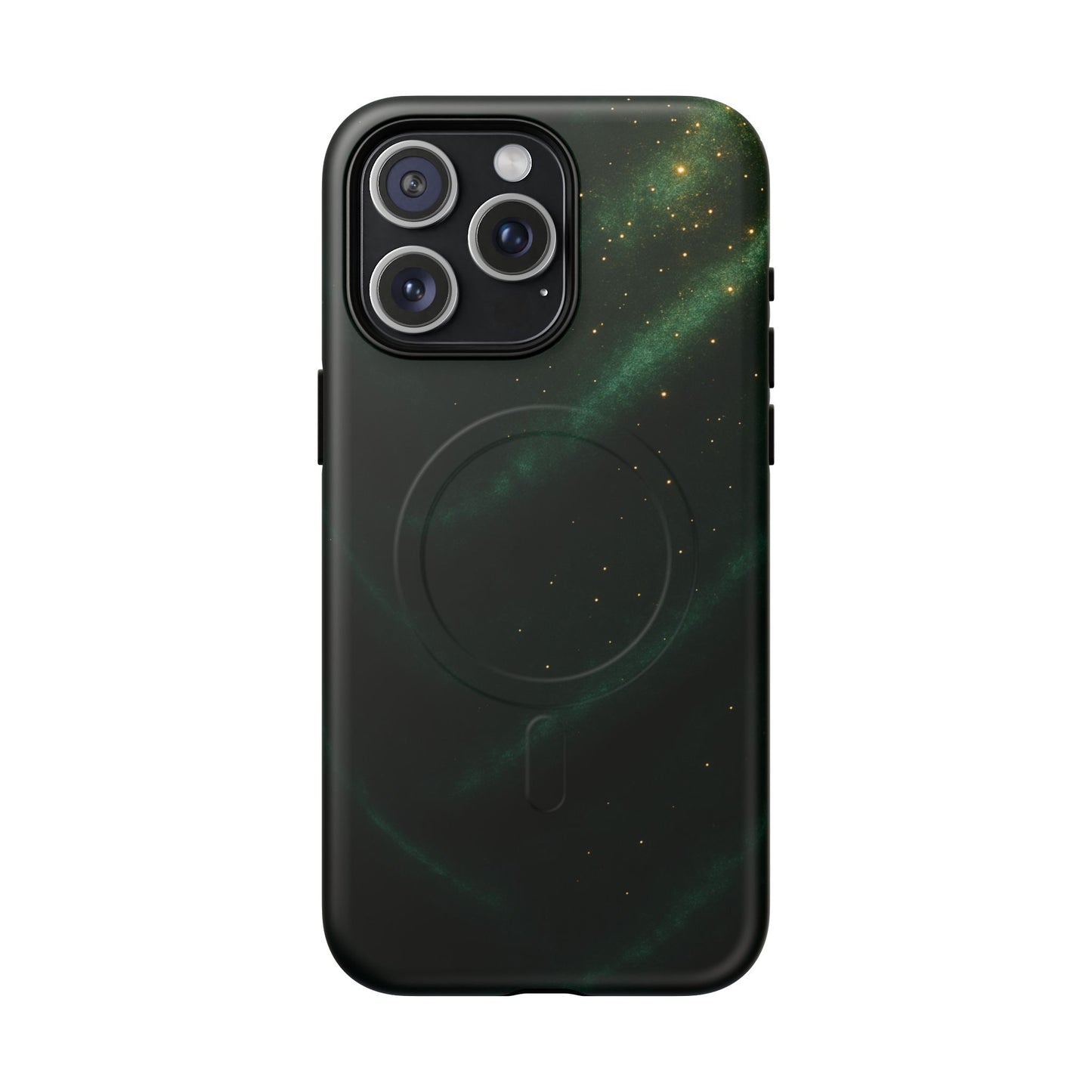 Luxury Series Emerald Galaxy iPhone Case with MagSafe - Shamo's