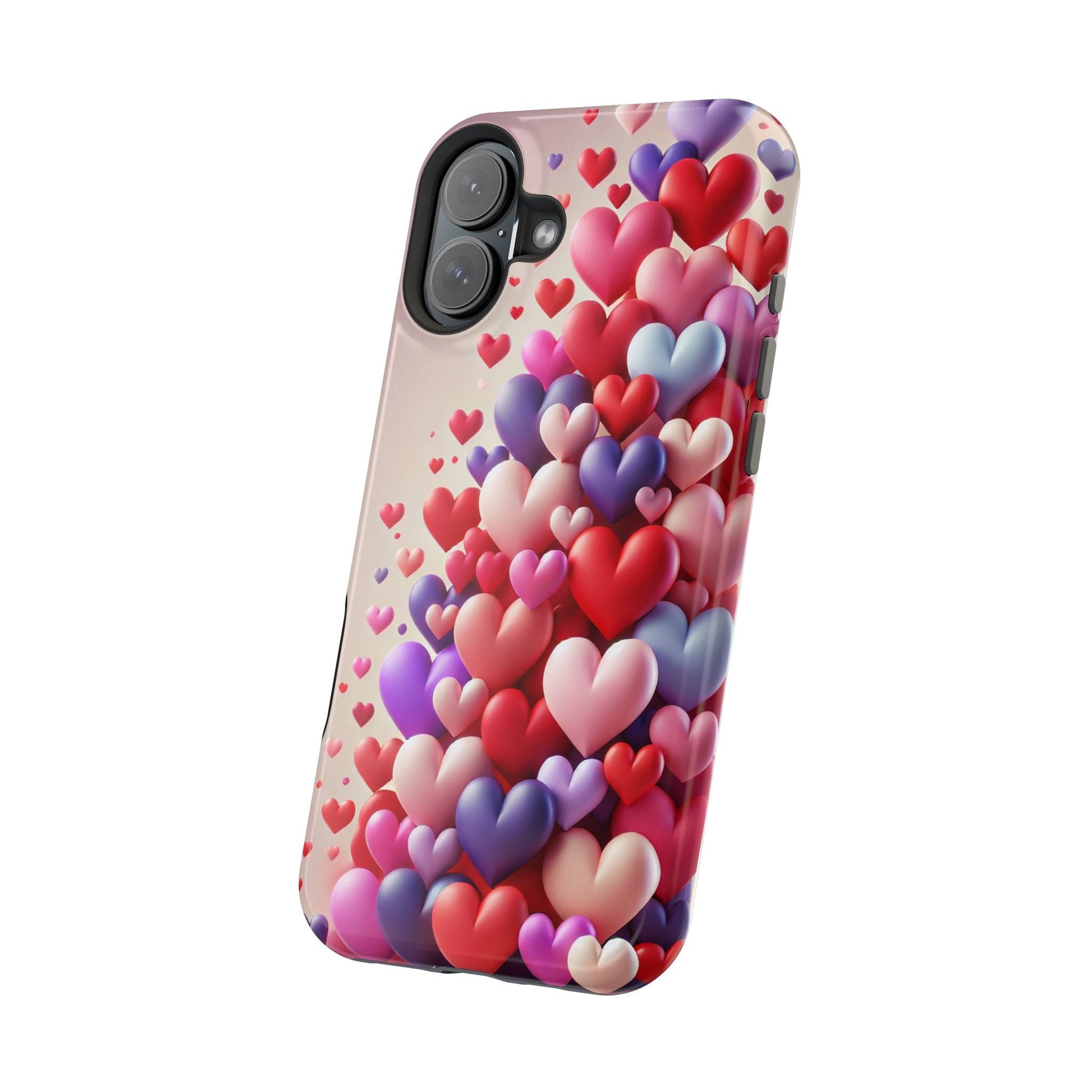 Love Hearts MagSafe iPhone Case — Magnetic, Impact-Resistant  Shamo's