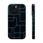 Neon Grid Magnetic Impact-Resistant iPhone Case | MagSafe compatible  Shamo's iPhone 14 Pro / Glossy