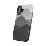 Monochrome Mountain Design iPhone Case | MagSafe  Shamo's