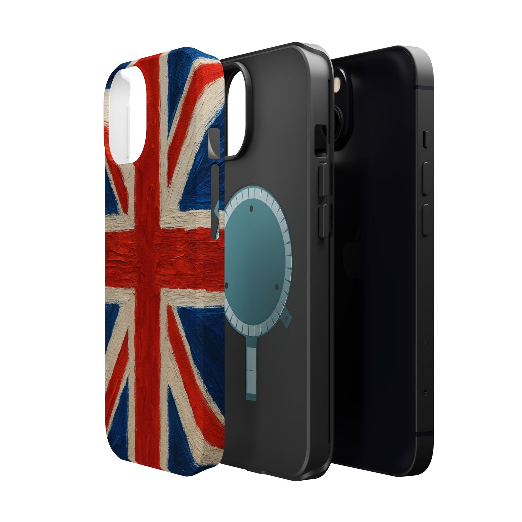 MagSafe Tough iPhone Case — UK Flag Magnetic Impact-Resistant Design  Shamo's