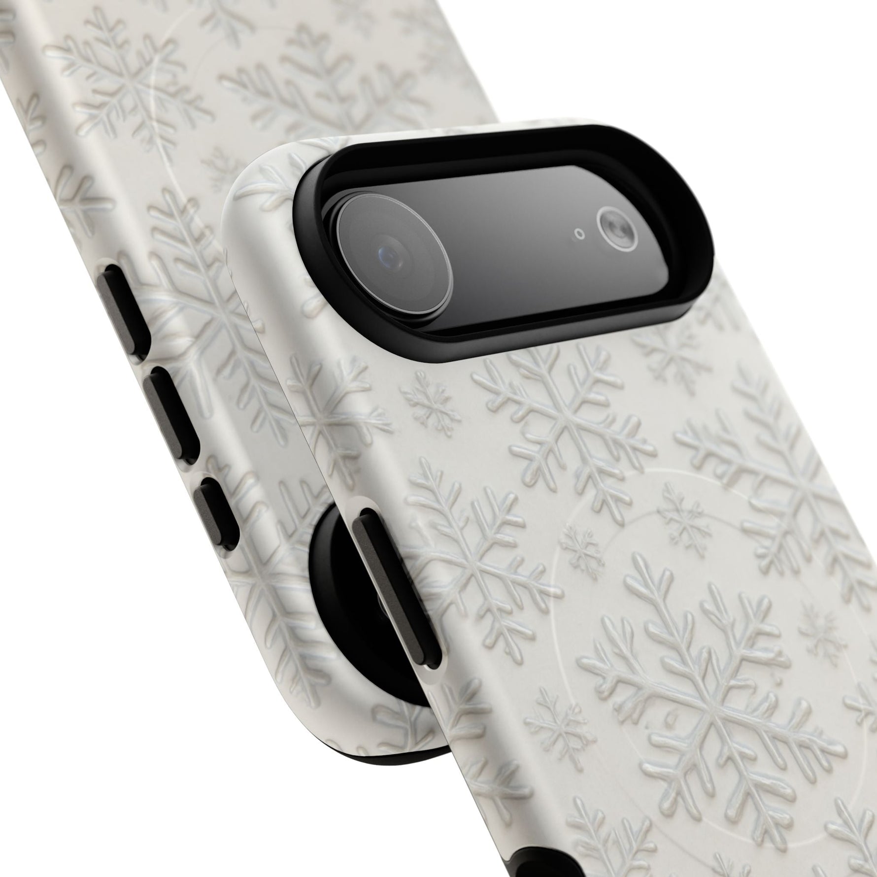 Snowflake Texture iPhone Case compatible with MagSafe  Shamo's