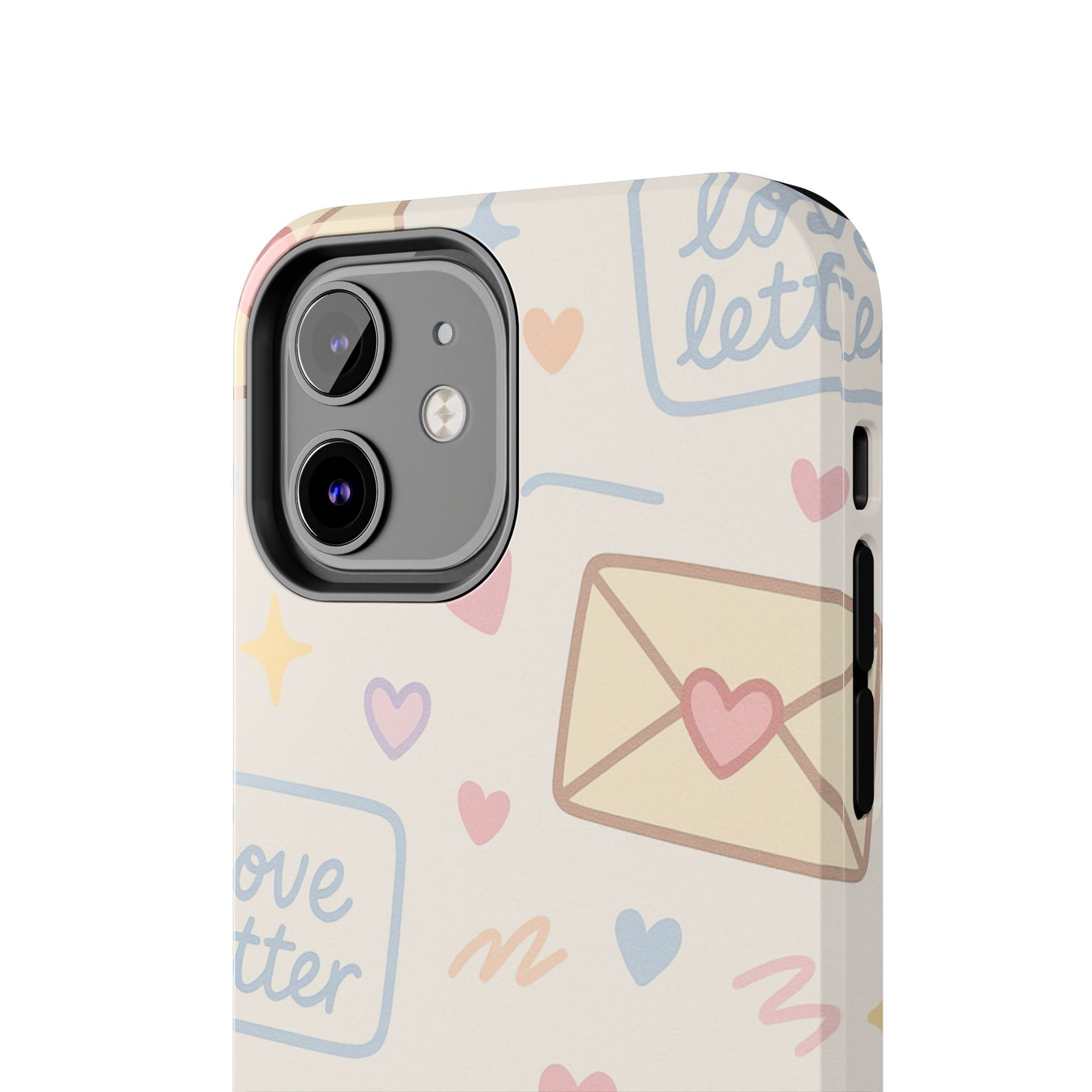 Pastel Love Letter Hearts Impact Phone Case  Shamo's