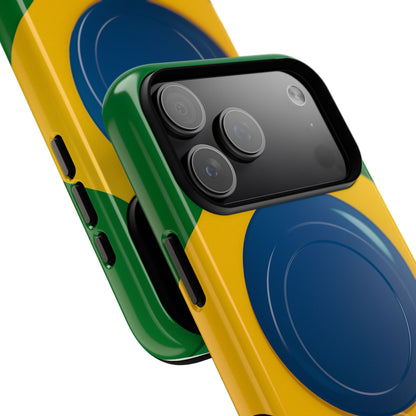 Brazil Flag iPhone Case | MagSafe