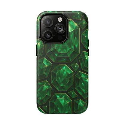 Luxury Series Emerald Gem iPhone Case with MagSafe - Shamo's
