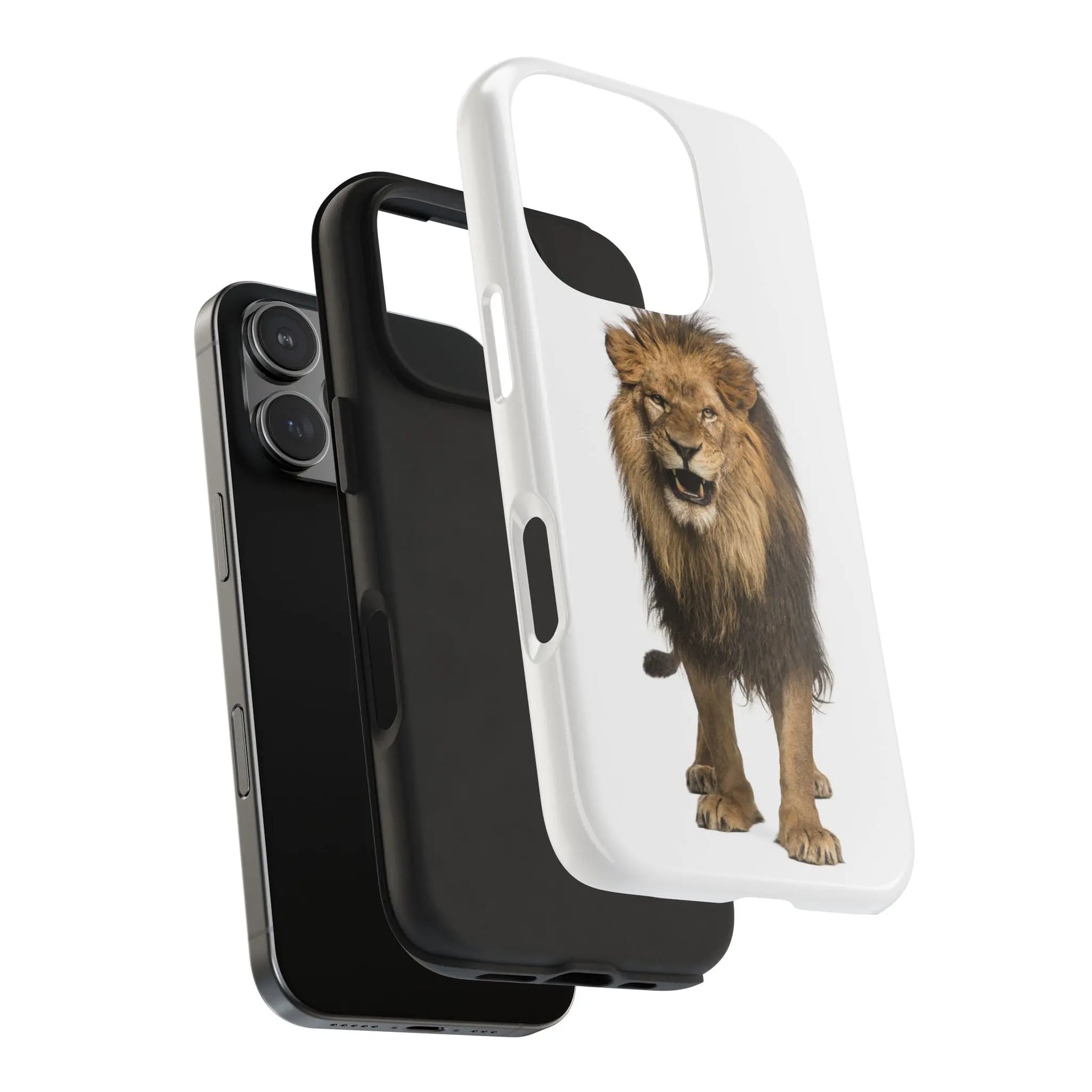 Tough Phone Cases with Lion roaring - Shamo's