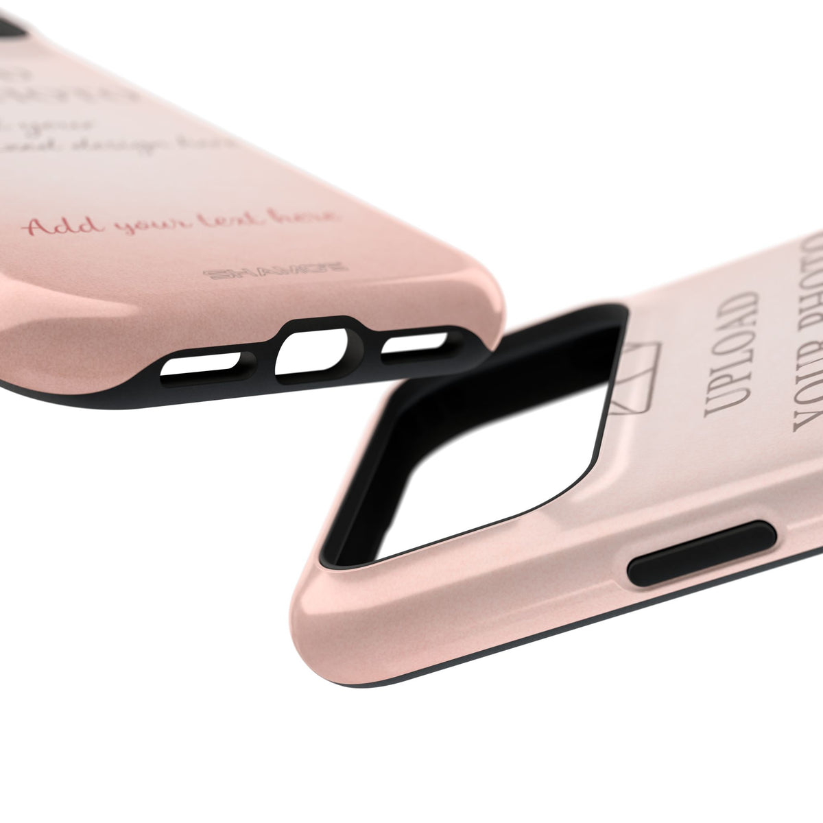 Personalizable iPhone Case | Add Your Own Photo and Text | MagSafe Compatible