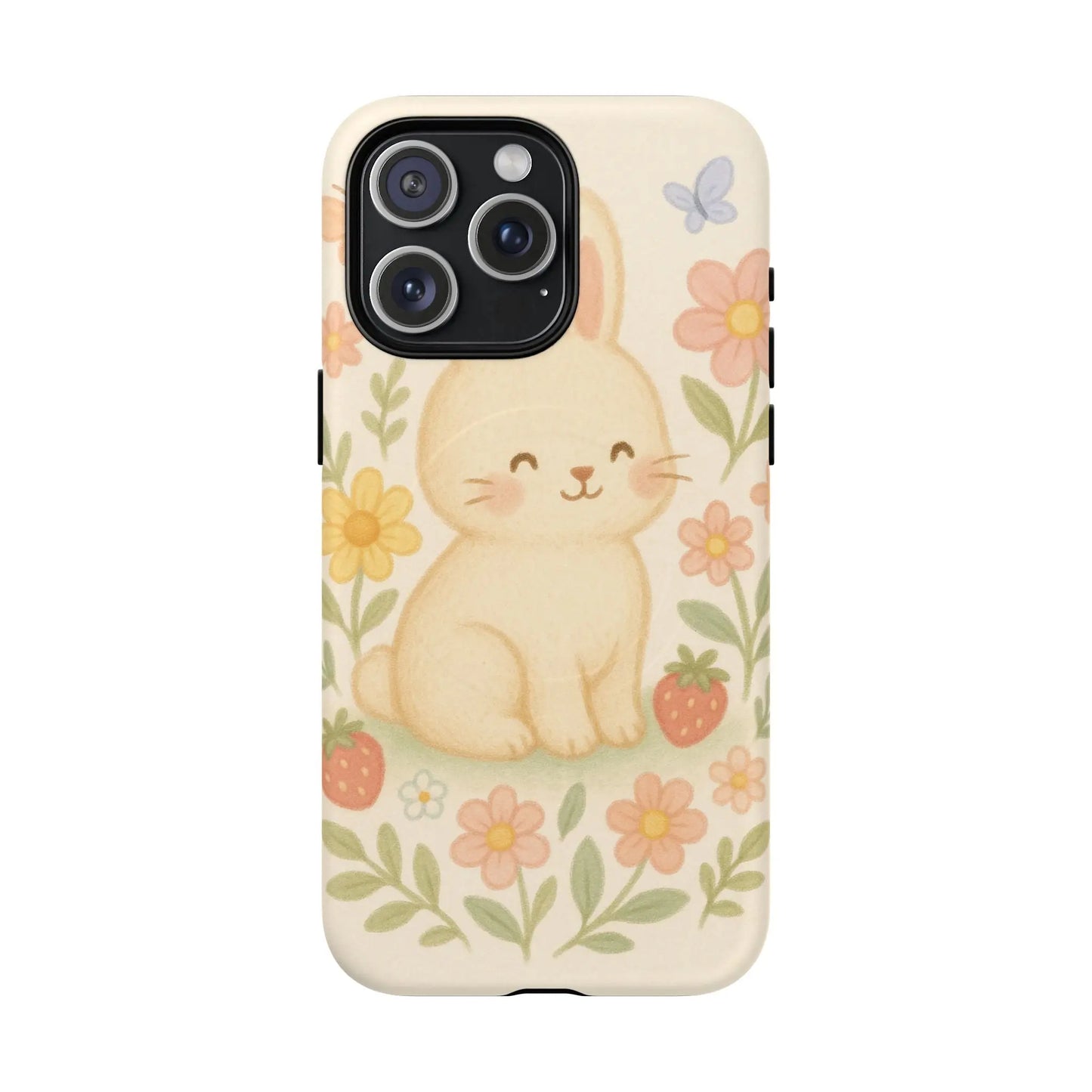 Fluffy Bunny Garden iPhone Case with MagSafe - Shamo's