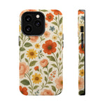 Floral Vintage Garden iPhone Case — with MagSafe