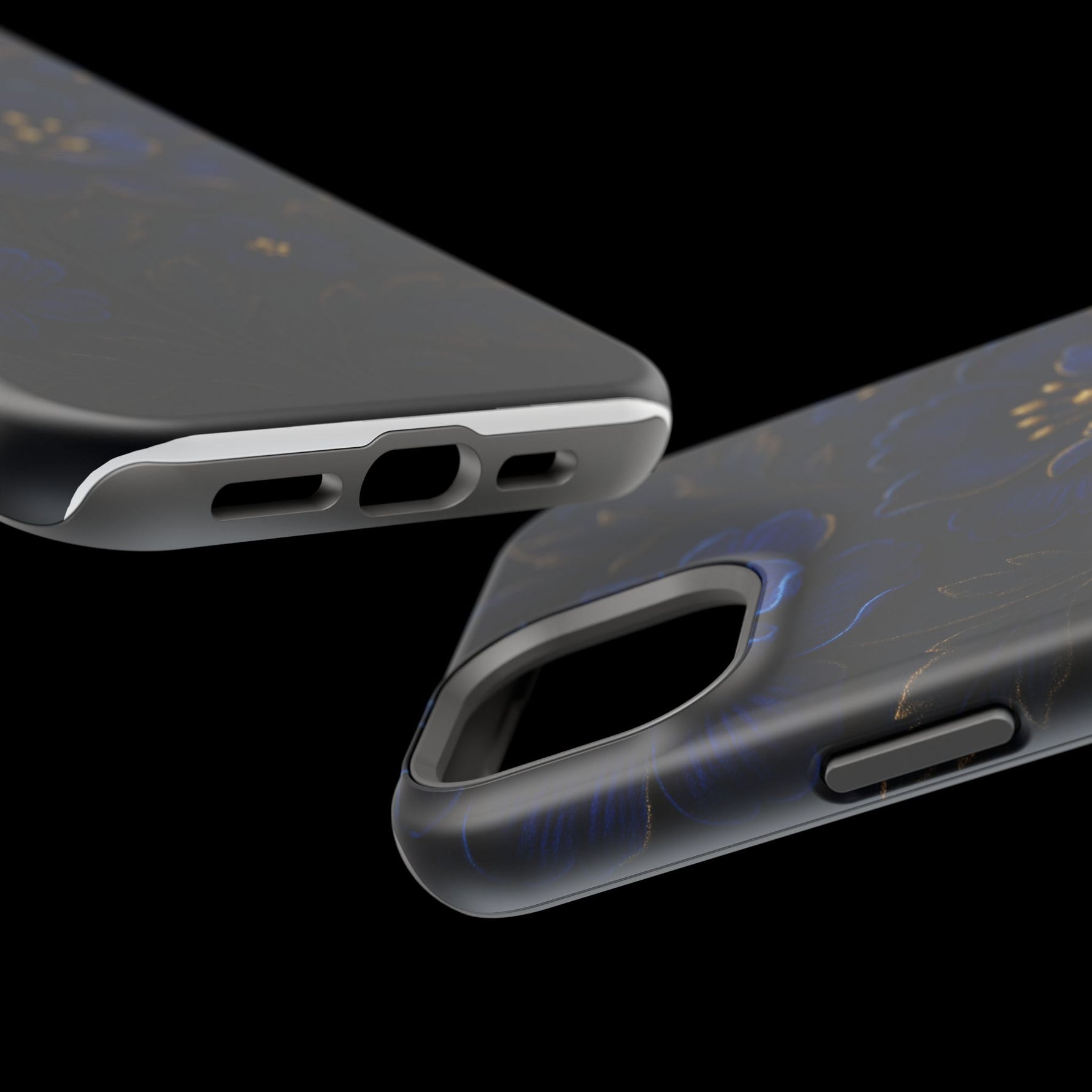 3D Velvet Night Flower iPhone Case | MagSafe - Shamo's