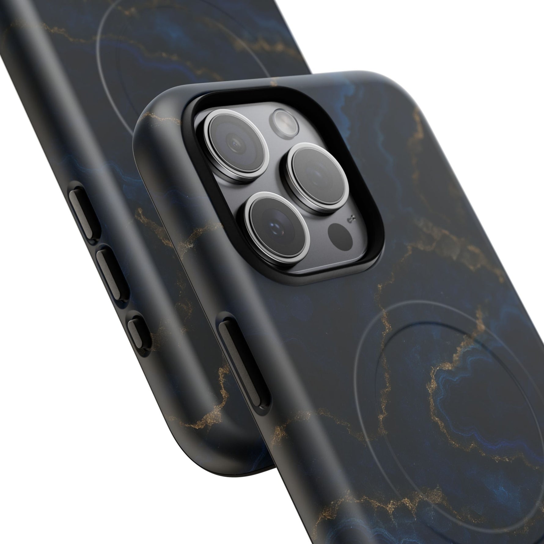 Midnight Marble iPhone Case with MagSafe - Shamo's
