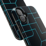 Neon Grid Magnetic Impact-Resistant iPhone Case | MagSafe compatible  Shamo's