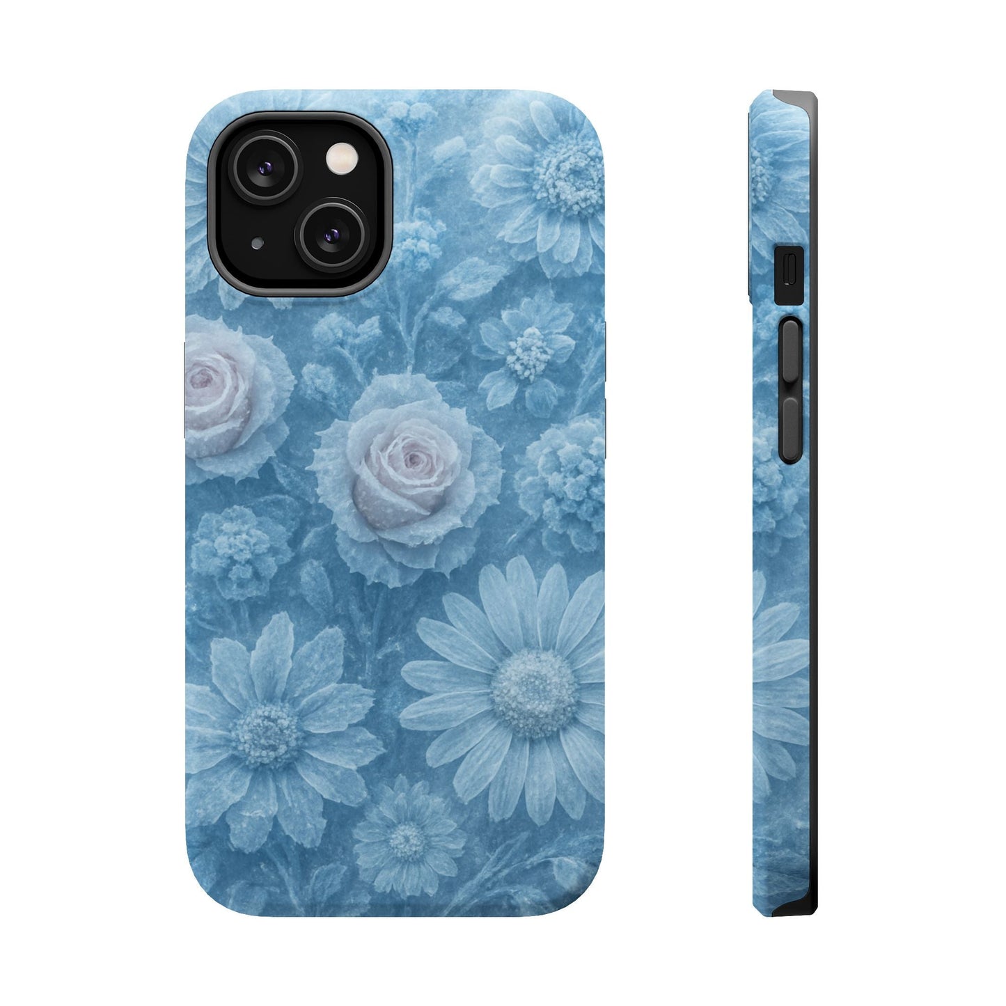 Frozen Beauty Floral Rose iPhone Case | MagSafe compatible  Shamo's iPhone 14 / Matte