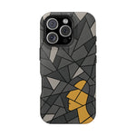 “Rebuilding Myself” Abstract iPhone Case — Magnetic MagSafe Impact-Resistant  Shamo's iPhone 16 Pro / Glossy