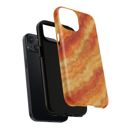 Amber Agate Marble iPhone Case with MagSafe
