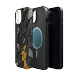 “Rebuilding Myself” Abstract iPhone Case — Magnetic MagSafe Impact-Resistant  Shamo's