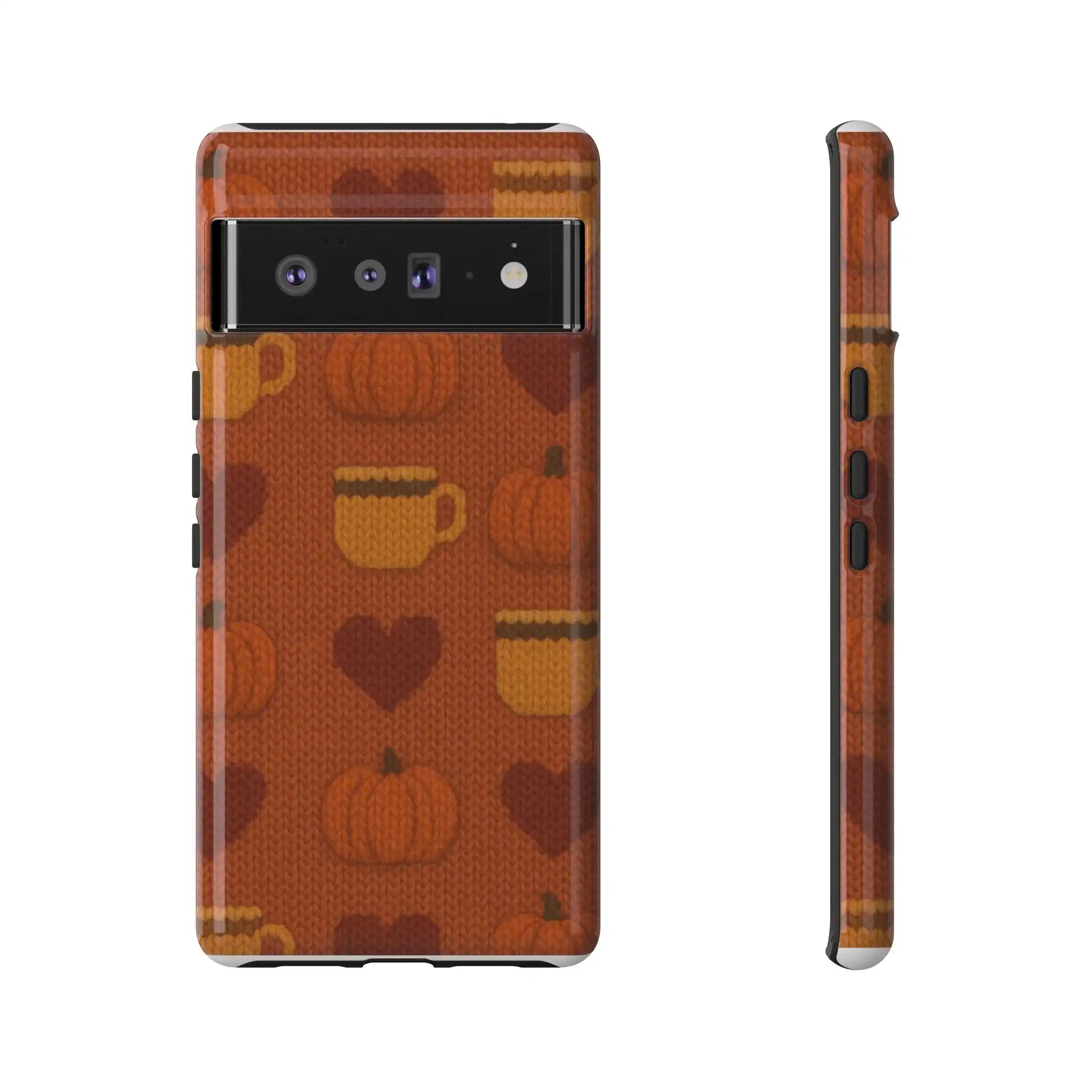 Fall Pumpkin & Coffee iPhone Case - Shamo's