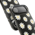 Clear Daisy Floral Phone Case, Impact-Resistant, Anti-Yellowing, Camera & Screen Protection - iPhone 17 / Without gift packaging - Shamo's