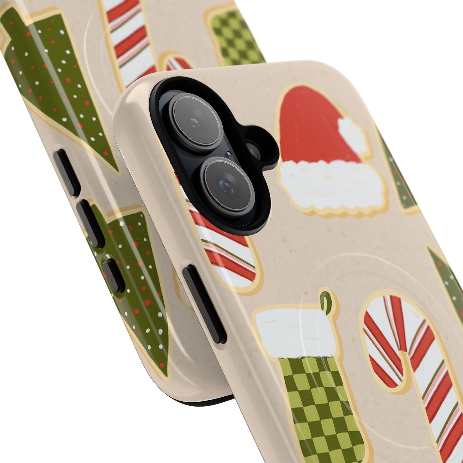 Festive Candy Cane Holiday iPhone Case | MagSafe  Shamo's