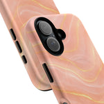 Luxury Series Pink Marble iPhone Case compatible with MagSafe  Shamo's