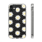Clear Daisy Floral Phone Case, Impact-Resistant, Anti-Yellowing, Camera & Screen Protection - iPhone 11 / Without gift packaging - Shamo's