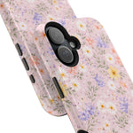 Pastel Floral MagSafe Compatible Magnetic Impact Phone Case