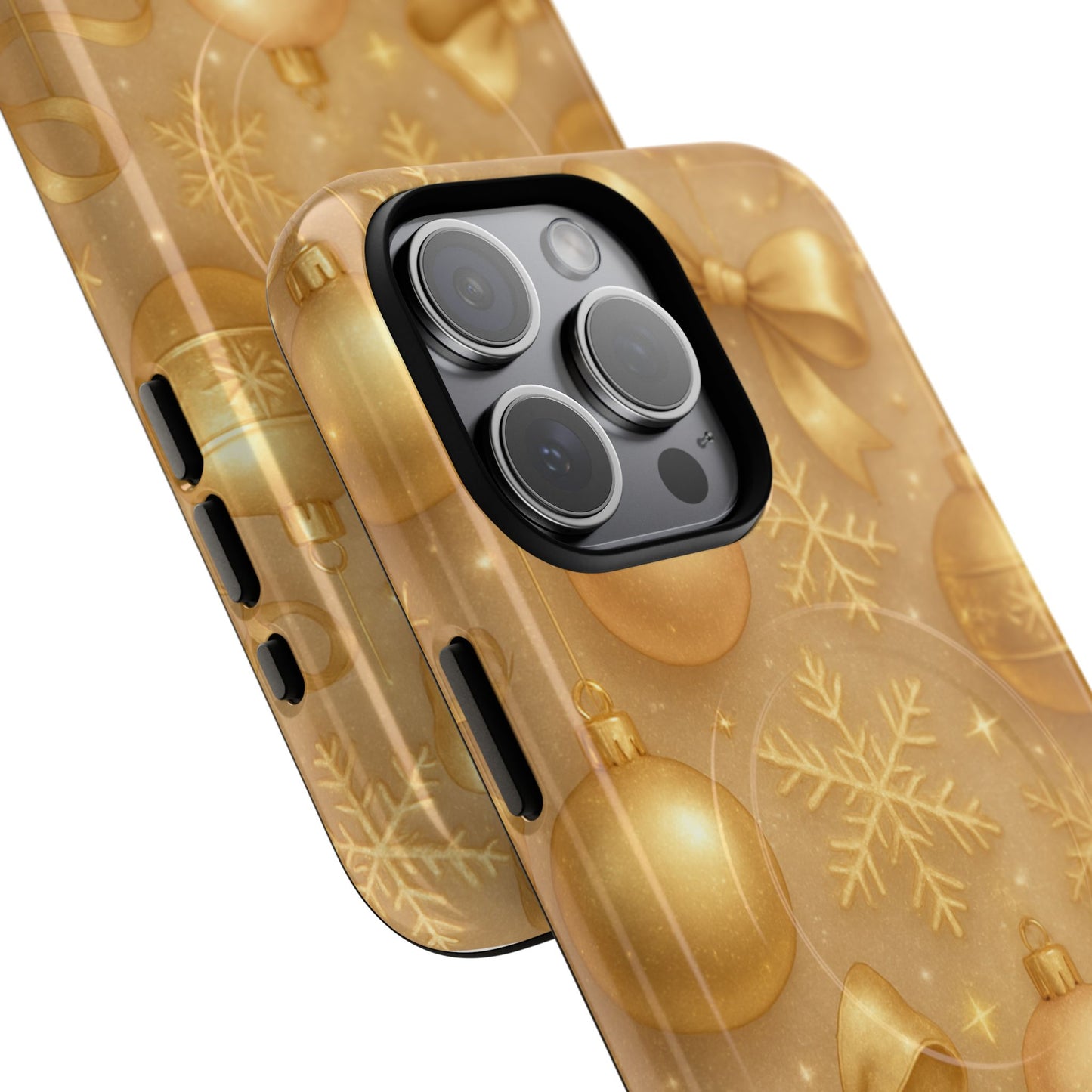 Holiday Gold Ornament iPhone Case | Compatible with MagSafe - Shamo's