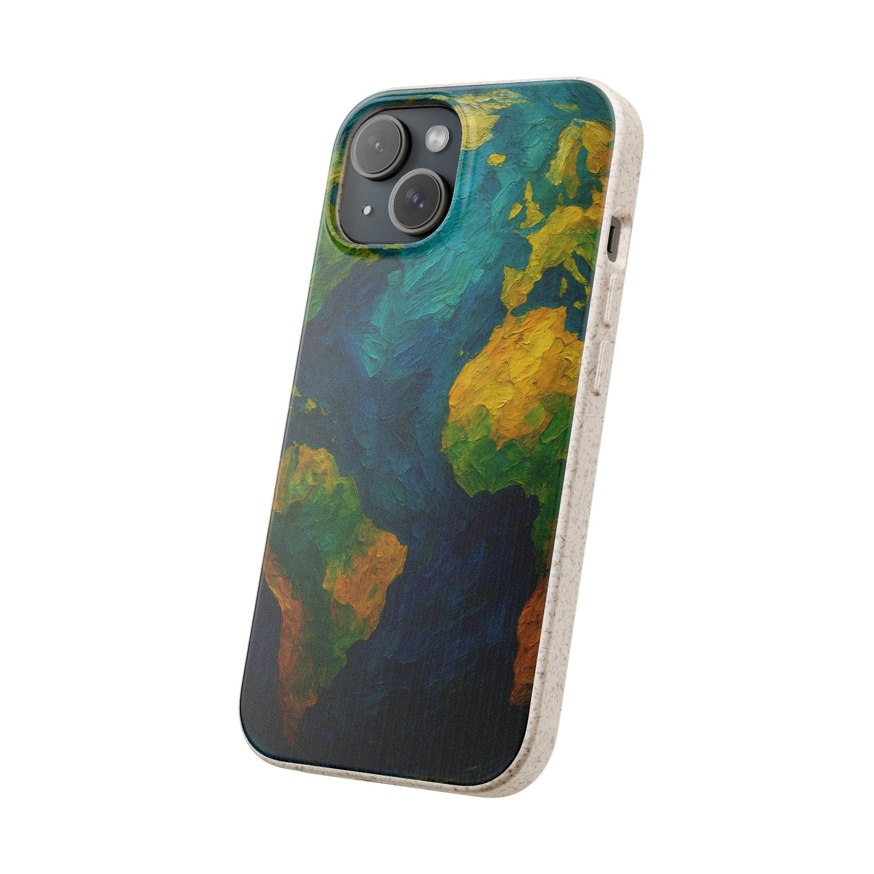 Biodegradable Phone Case — Earth Illustration Eco-Friendly Case  Shamo's