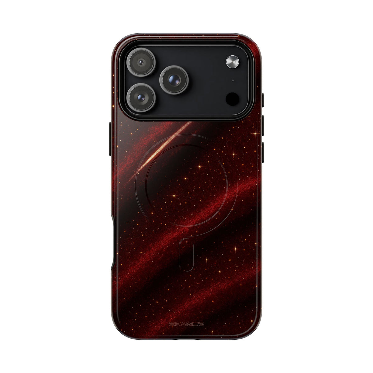 Red Nebula iPhone Case with MagSafe