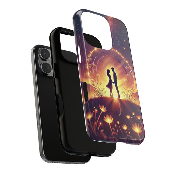 MagSafe Phone Case - Love Couple Design - Tough Magnetic Cases for iPhone 17 and more