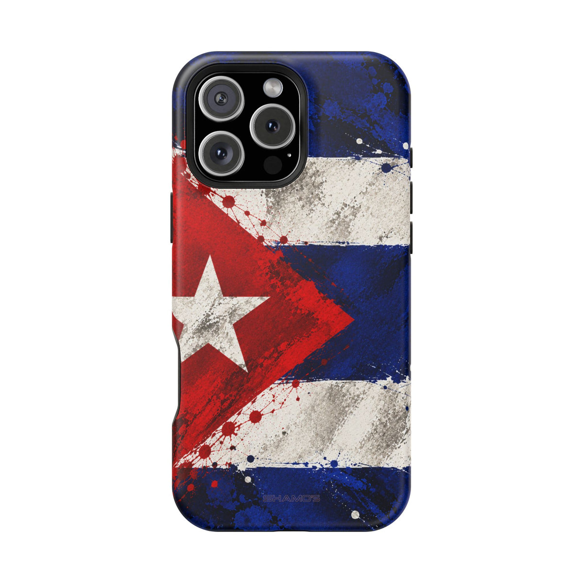 Cuban Flag MagSafe Impact-Resistant Phone Case